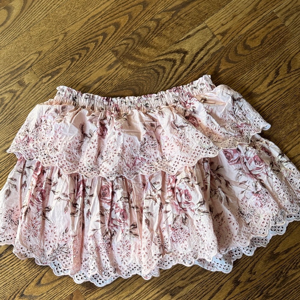 Loveshackfancy x Gap Woman’s Floral Skirt